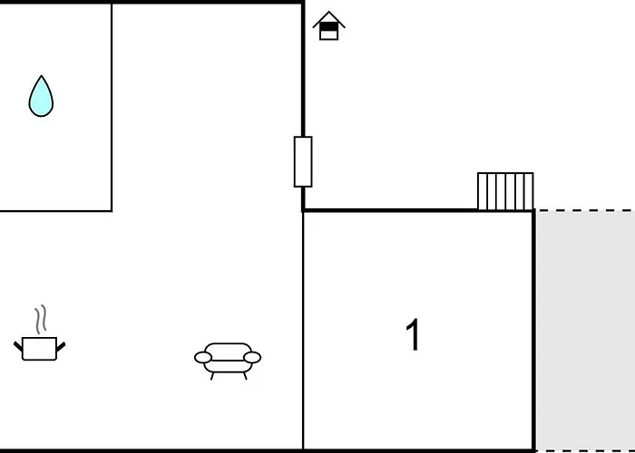 1 Bedroom Awesome In * Vir